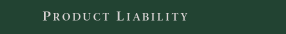 Product Liability